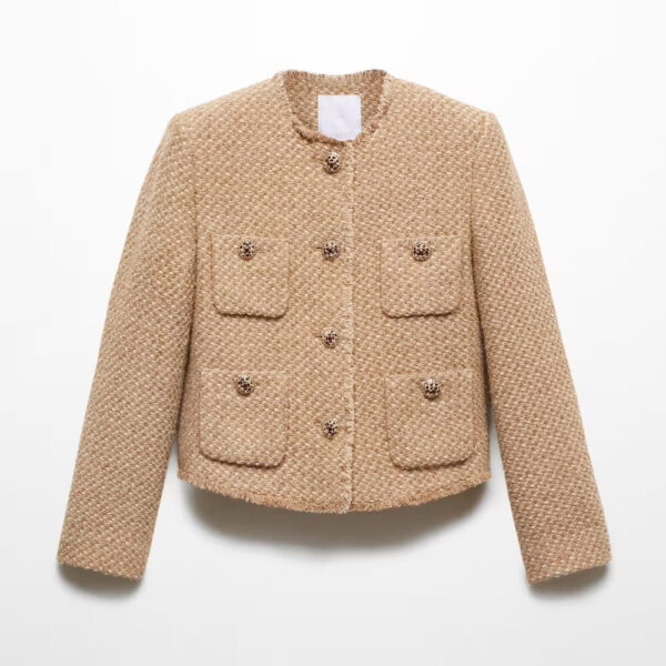 weed jacket with jewel buttons